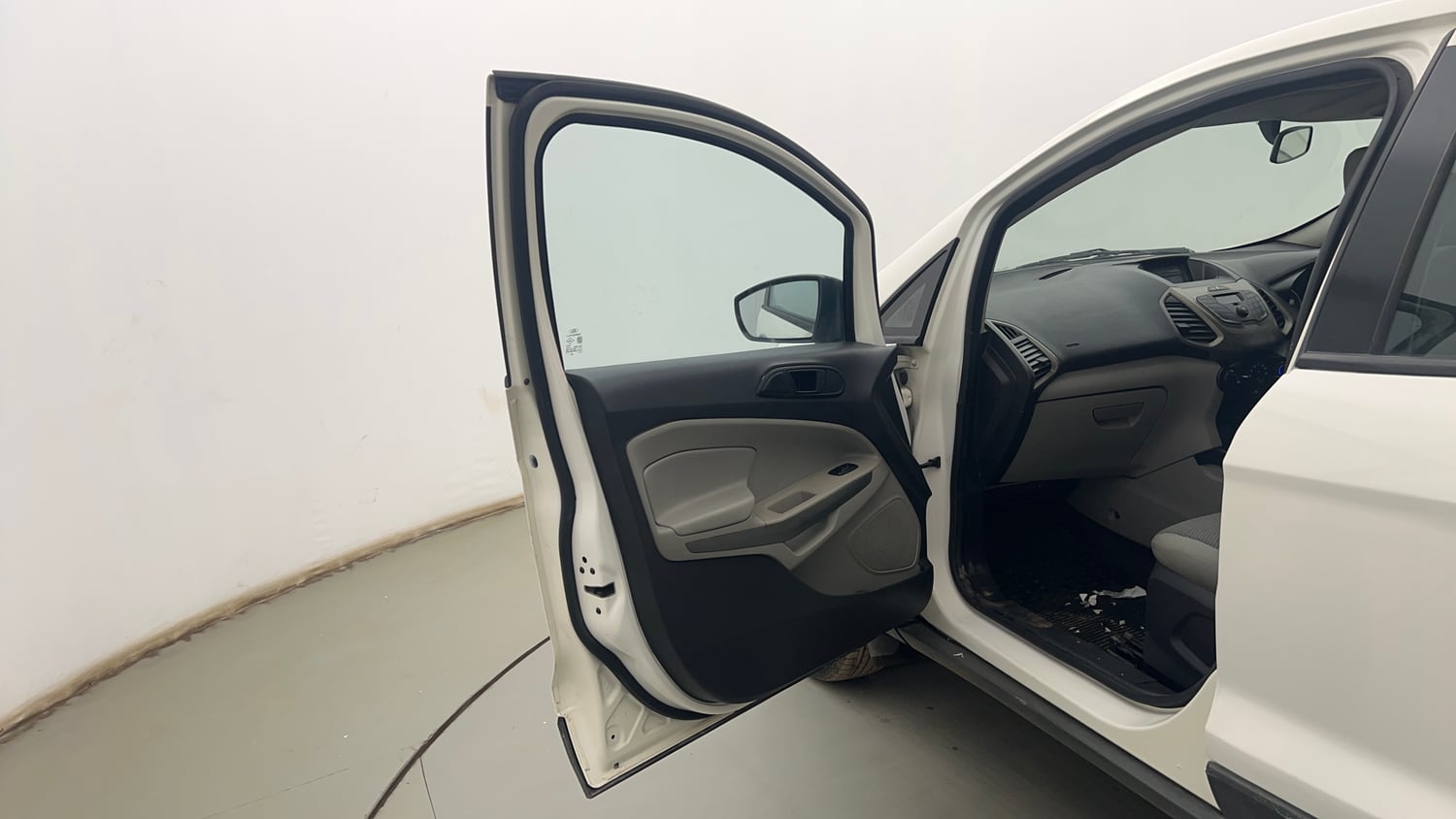 Used 2017 Ford EcoSport Ambiente 1.5L Ti-VCT Petrol Manual interior LEFT FRONT DOOR OPEN VIEW