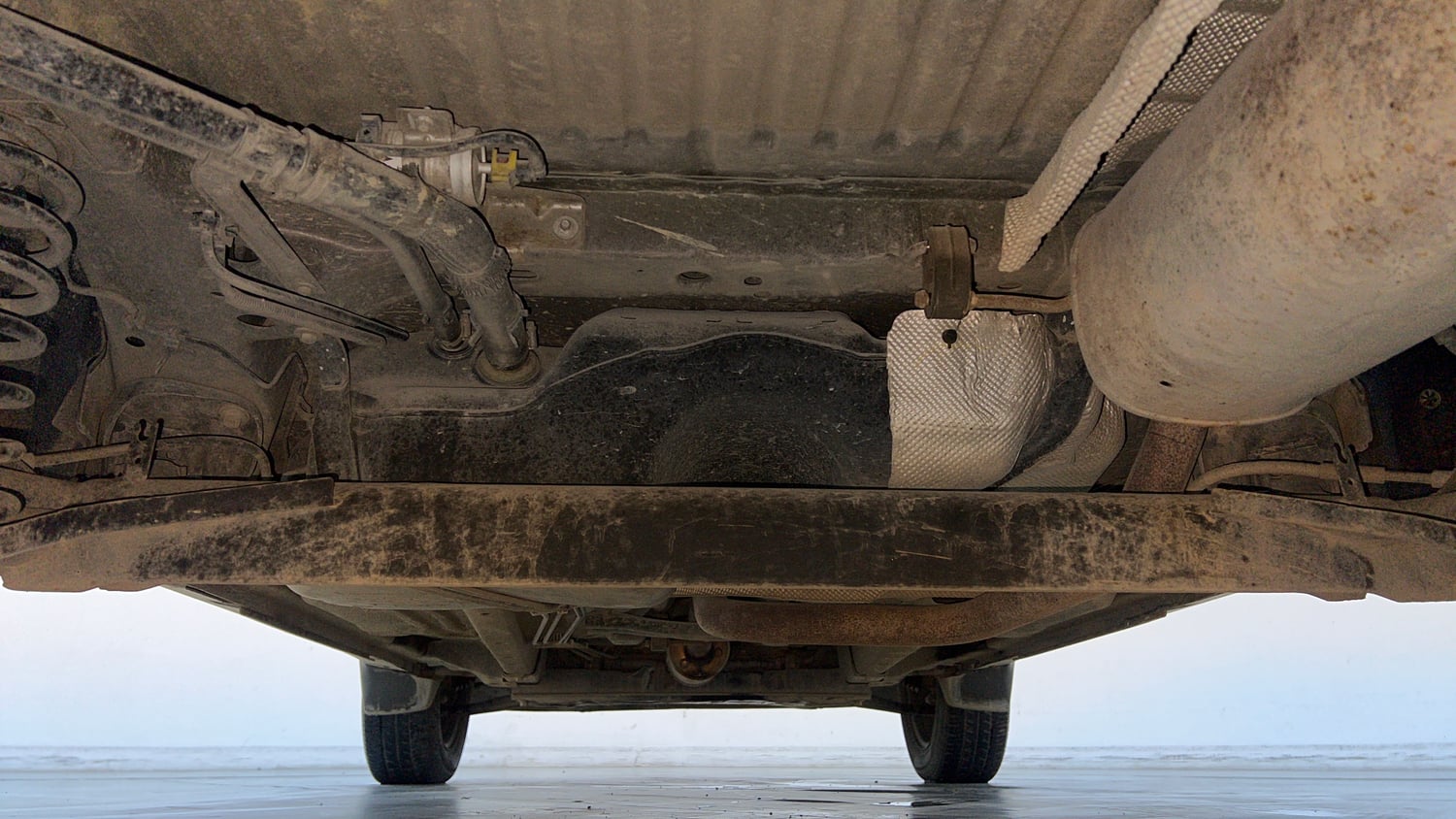 Used 2016 Ford EcoSport Ambiente 1.5L Ti-VCT Petrol Manual extra REAR UNDERBODY VIEW (TAKEN FROM REAR)