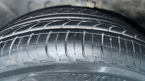 Used 2015 Ford EcoSport Titanium 1.5L Ti-VCT Petrol Manual tyres LEFT FRONT TYRE TREAD VIEW