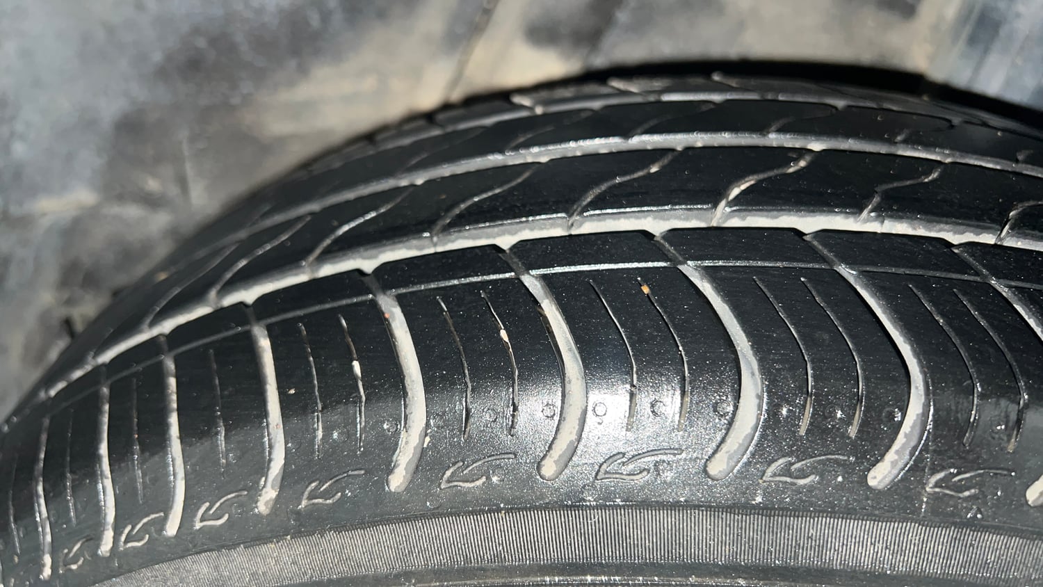 Used 2016 Honda Jazz VX Petrol Petrol Manual tyres LEFT REAR TYRE TREAD VIEW