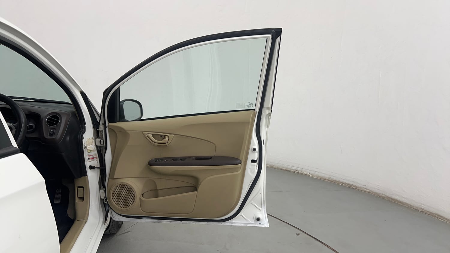 Used 2013 Honda Amaze 1.5 S i-DTEC Diesel Manual interior RIGHT FRONT DOOR OPEN VIEW