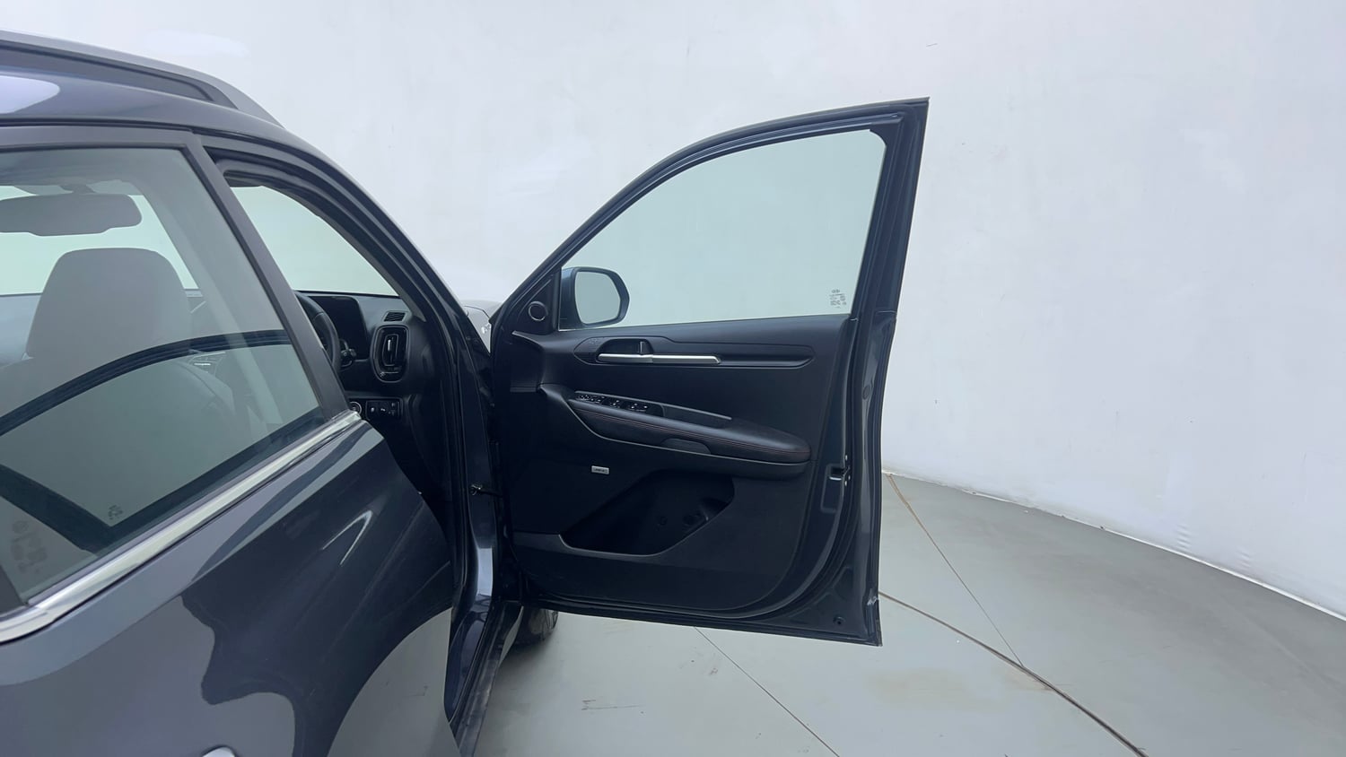 Used 2020 Kia Sonet GTX Plus 1.5 AT Diesel Automatic interior RIGHT FRONT DOOR OPEN VIEW