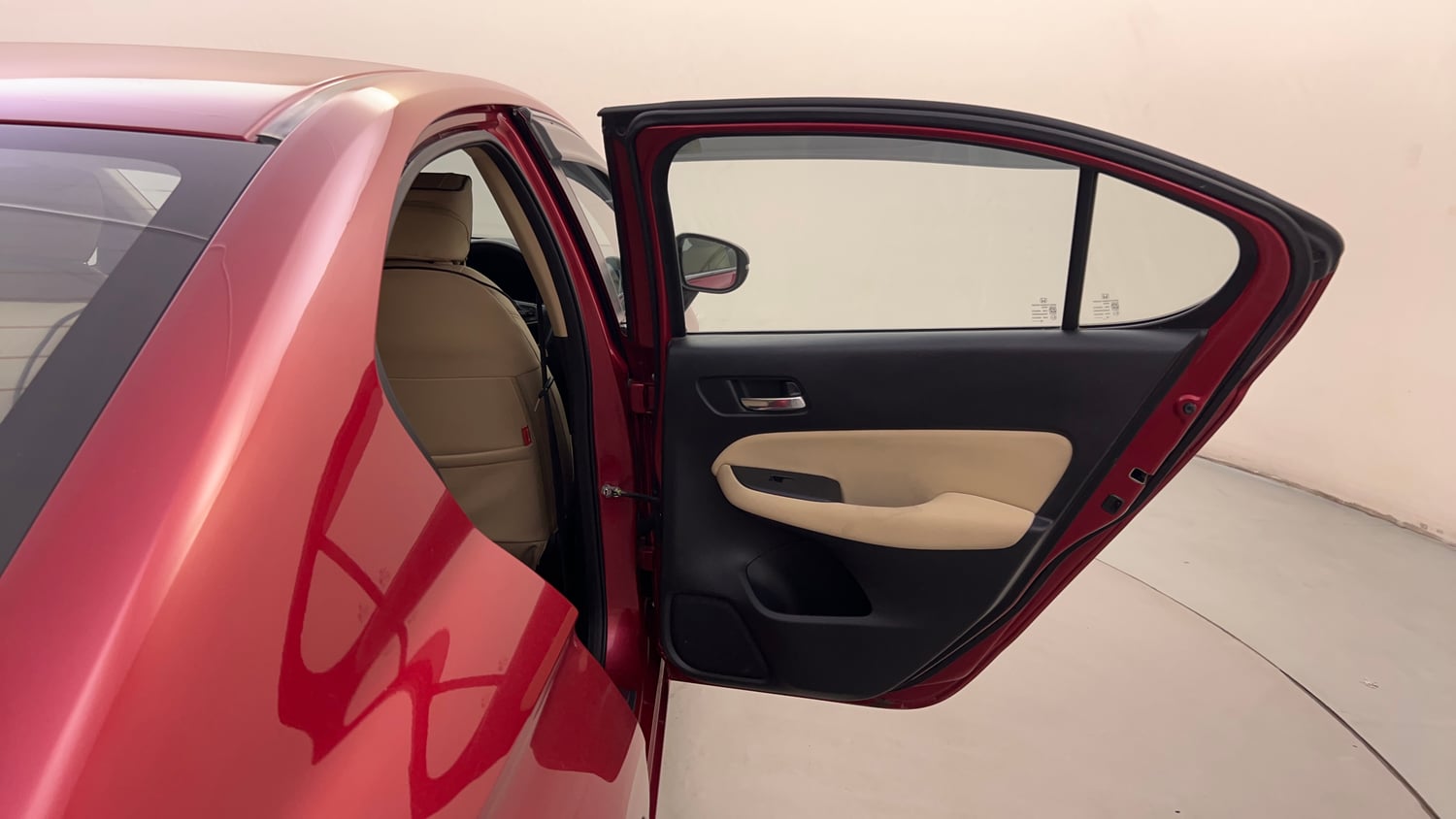 Used 2021 Honda City VX CVT Petrol Petrol Automatic interior RIGHT REAR DOOR OPEN VIEW