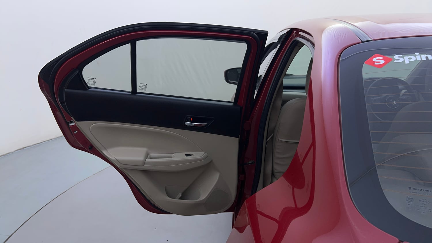 Used 2022 Maruti Suzuki Dzire ZXi AGS Petrol Automatic interior LEFT REAR DOOR OPEN VIEW