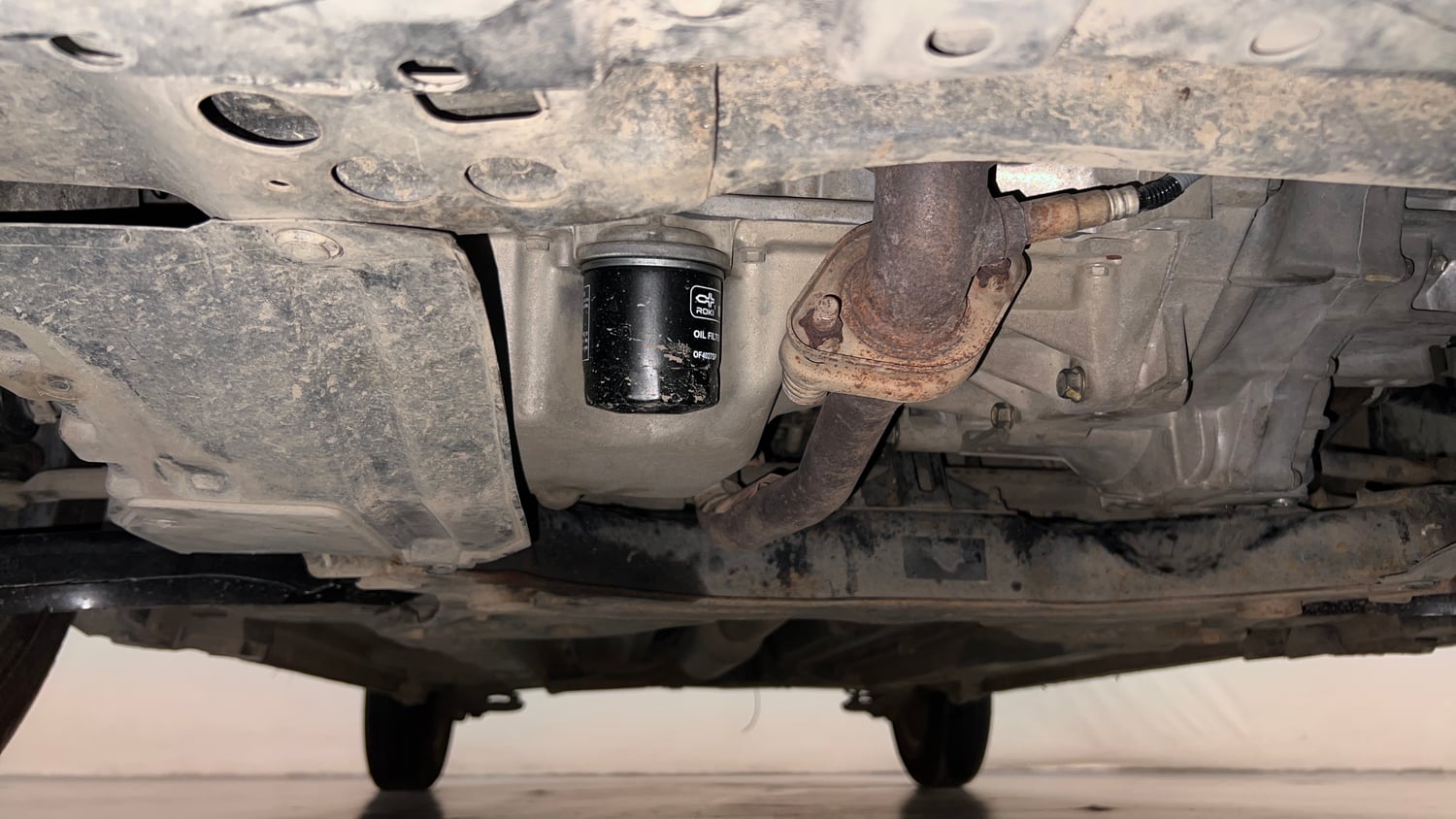 Used 2014 Maruti Suzuki Swift VXi Petrol Manual extra FRONT LEFT UNDERBODY VIEW