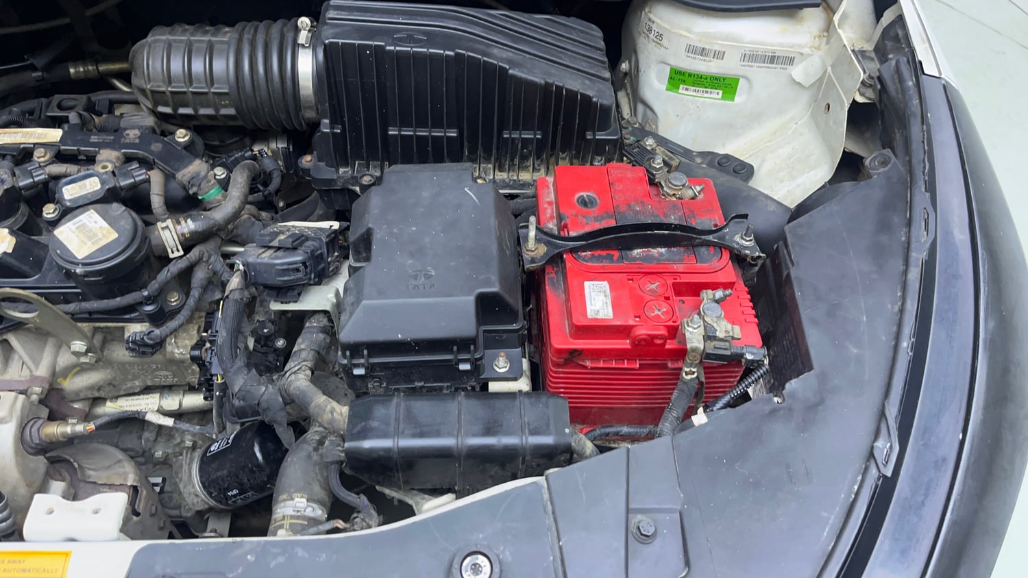 Used 2022 Tata Altroz XZ Petrol Petrol Manual engine ENGINE LEFT SIDE VIEW