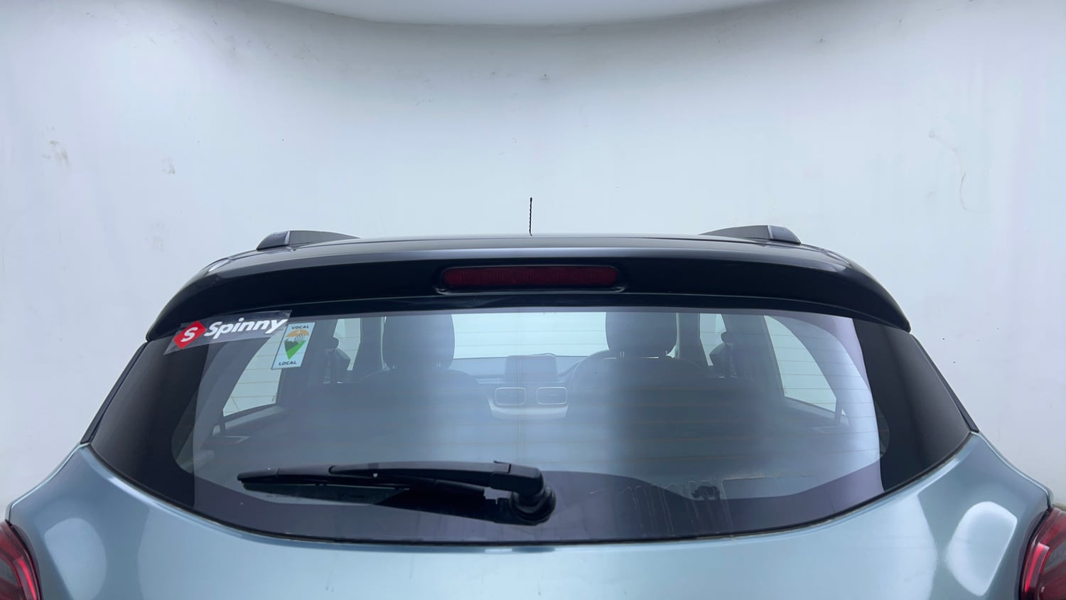 Used 2023 Tata Punch Creative IRA AMT Dual Tone Petrol Automatic exterior BACK WINDSHIELD VIEW