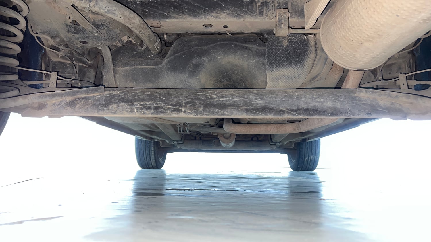Used 2020 Ford EcoSport S MT 1.5 Ti-VCT Petrol Manual extra REAR UNDERBODY VIEW (TAKEN FROM REAR)