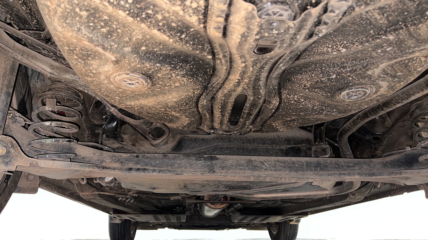 Used 2022 Maruti Suzuki Dzire ZXi AGS Petrol Automatic extra REAR UNDERBODY VIEW (TAKEN FROM REAR)