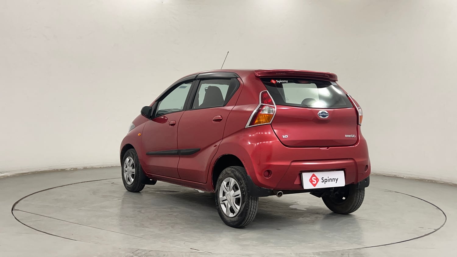 Used 2018 Datsun Redi-GO T(O) 1.0 Petrol Manual exterior LEFT REAR CORNER VIEW