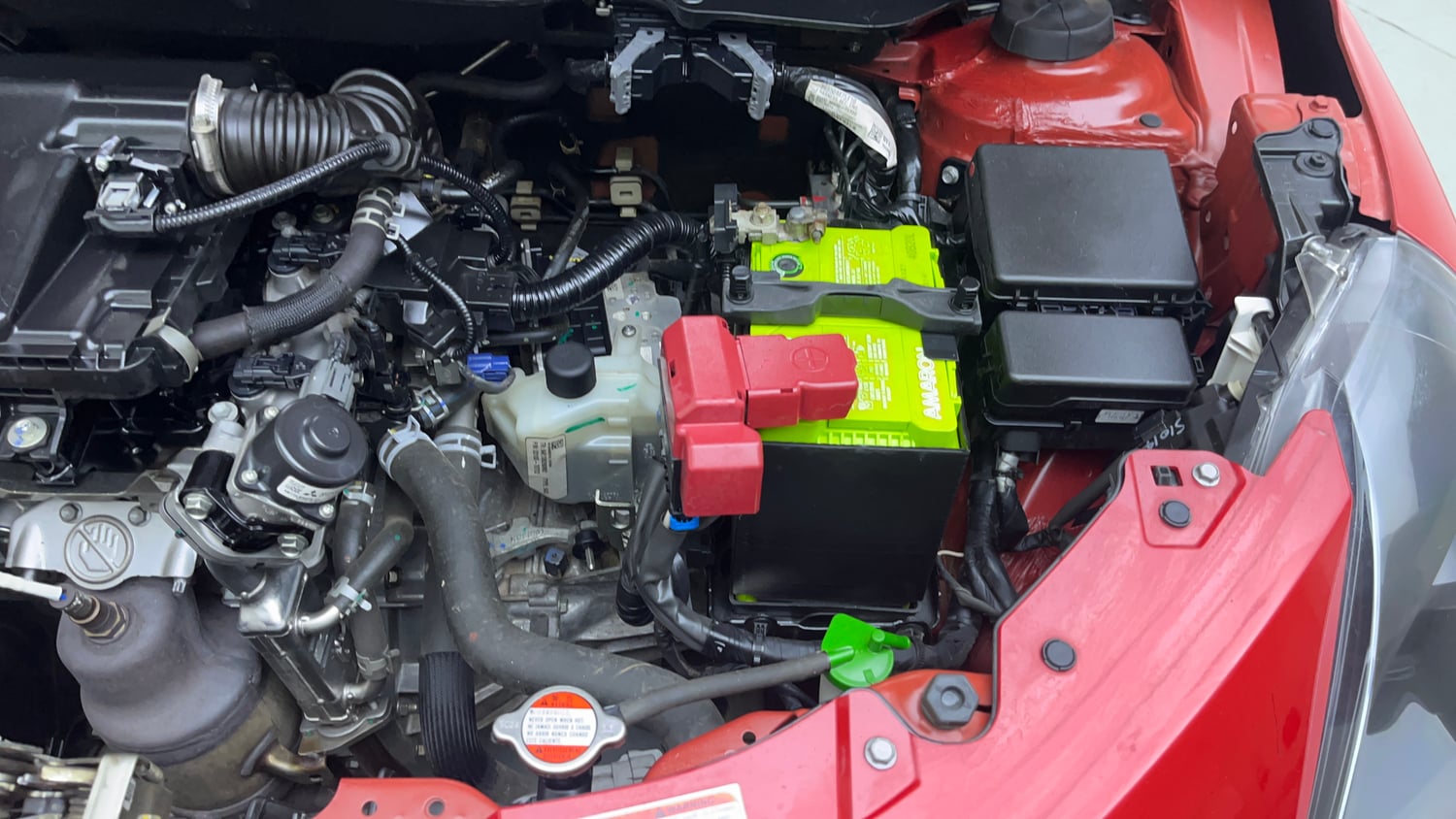 Used 2024 Maruti Suzuki Swift ZXi Plus Dual Tone AMT Petrol Automatic engine ENGINE LEFT SIDE VIEW