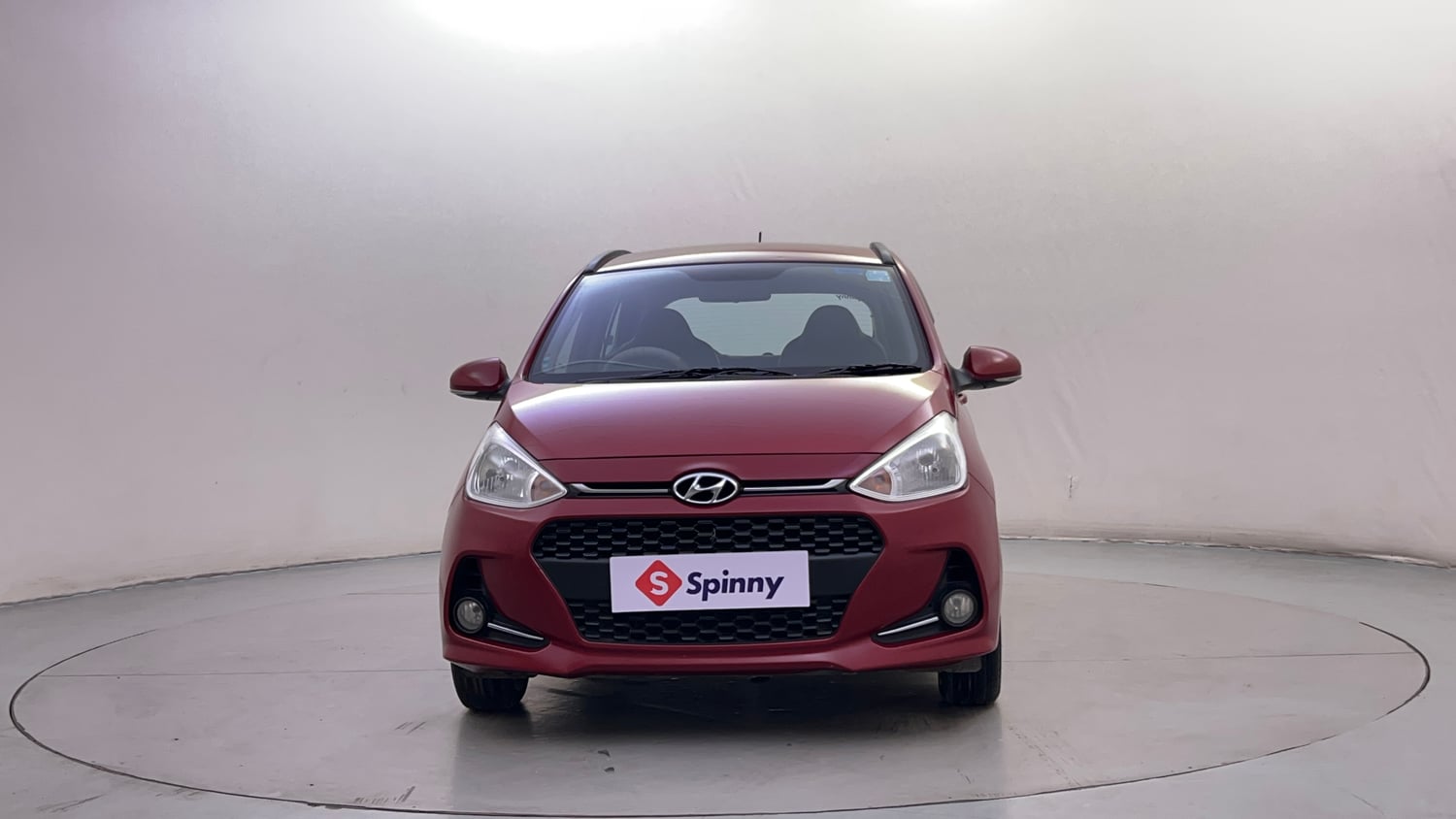 Used 2018 Hyundai Grand i10 Sportz 1.2 Kappa VTVT Petrol Manual exterior FRONT VIEW