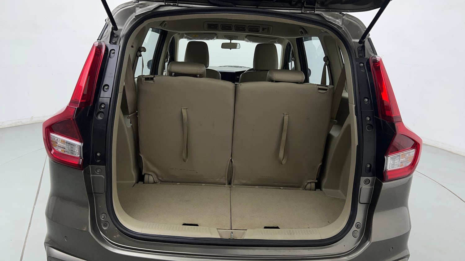 Used 2021 Maruti Suzuki New Ertiga ZXi Plus Petrol Manual interior DICKY INSIDE VIEW