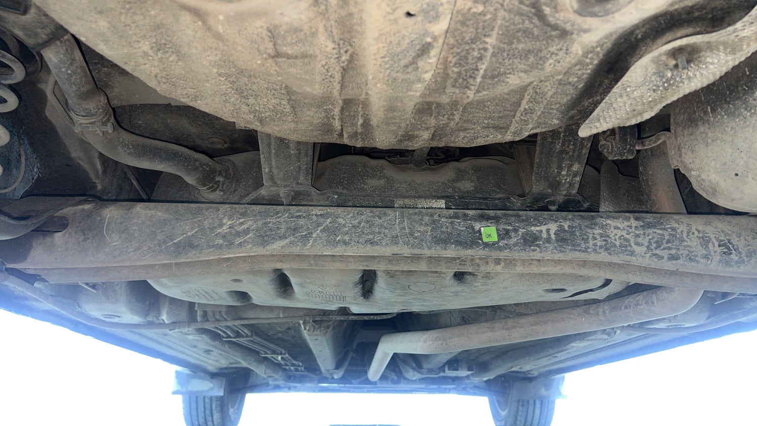 Used 2020 Kia Sonet GTX Plus 1.5 AT Diesel Automatic extra REAR UNDERBODY VIEW (TAKEN FROM REAR)
