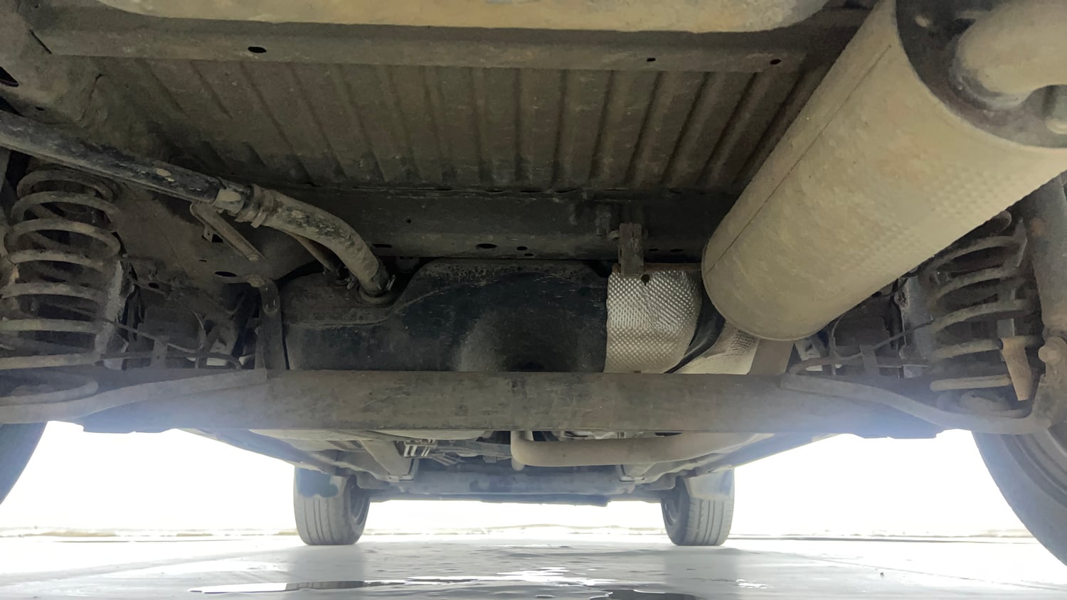 Used 2020 Ford EcoSport Thunder Edition Diesel Diesel Manual extra REAR UNDERBODY VIEW (TAKEN FROM REAR)