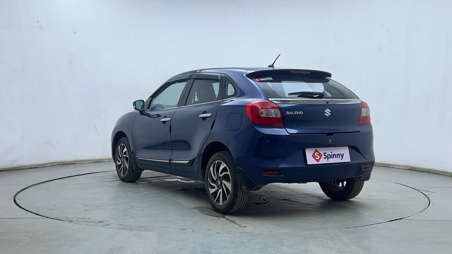 Used 2022 Maruti Suzuki Baleno Zeta Petrol Manual exterior LEFT REAR CORNER VIEW