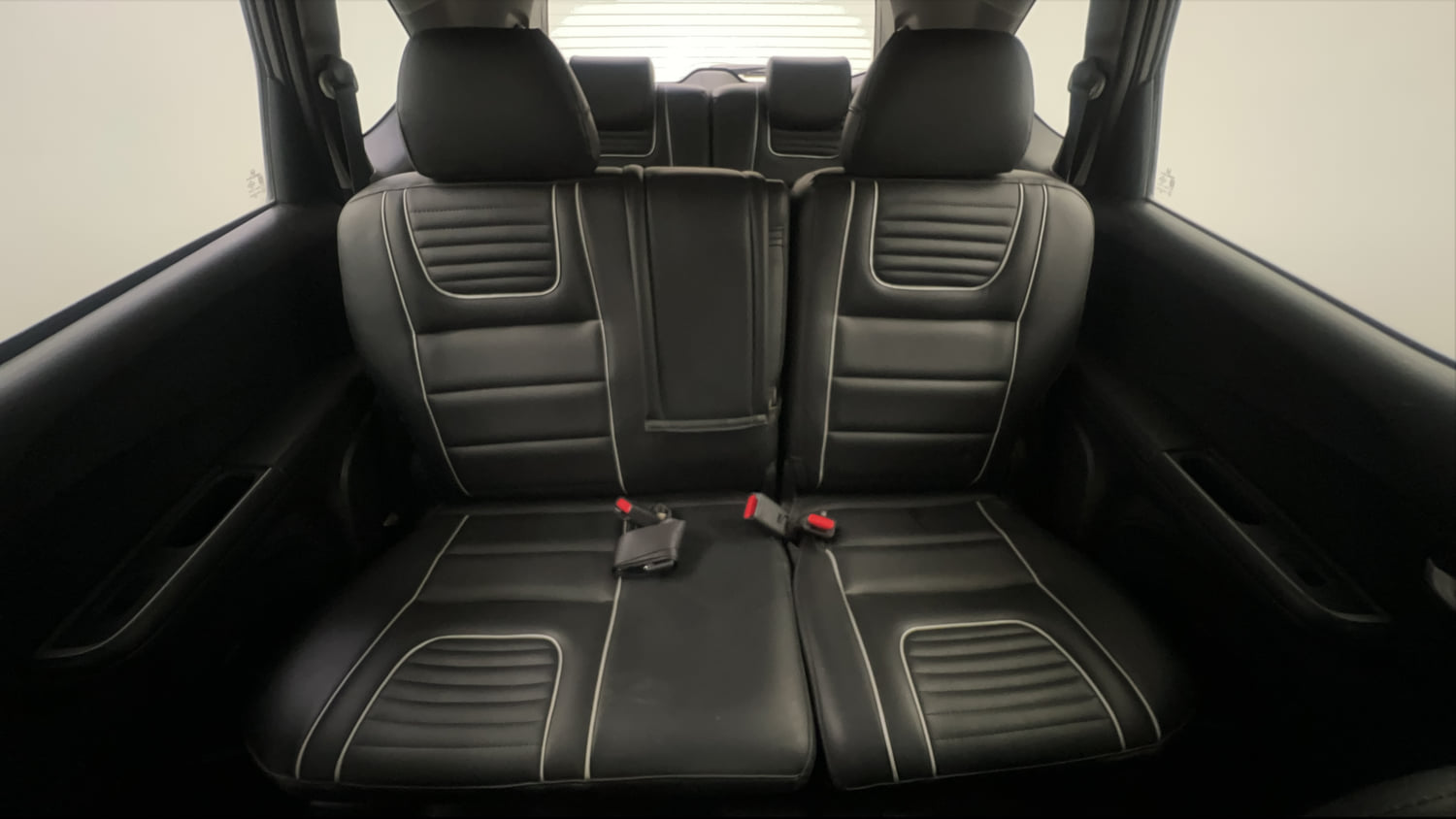 Used 2017 Honda BR-V V CVT Petrol Petrol Automatic interior REAR SEAT CONDITION VIEW