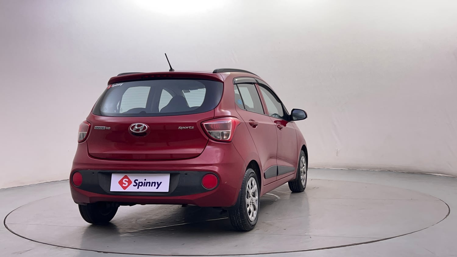 Used 2018 Hyundai Grand i10 Sportz 1.2 Kappa VTVT Petrol Manual exterior RIGHT REAR CORNER VIEW