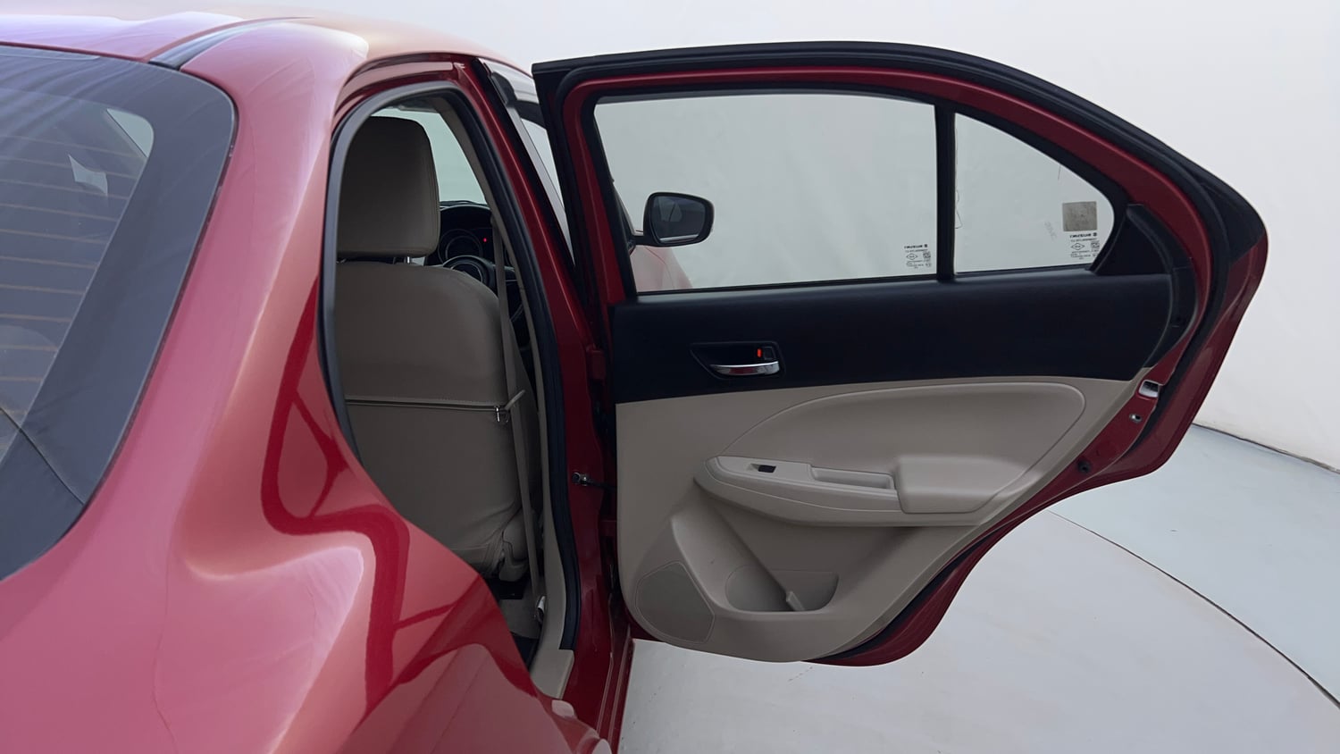 Used 2022 Maruti Suzuki Dzire ZXi AGS Petrol Automatic interior RIGHT REAR DOOR OPEN VIEW