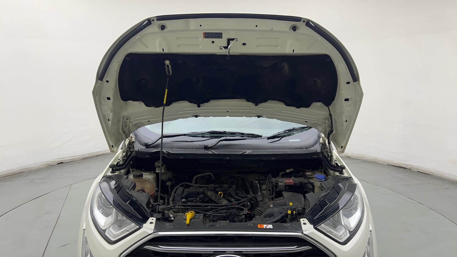 Used 2019 Ford EcoSport Titanium 1.5L Ti-VCT Petrol Manual engine ENGINE & BONNET OPEN FRONT VIEW