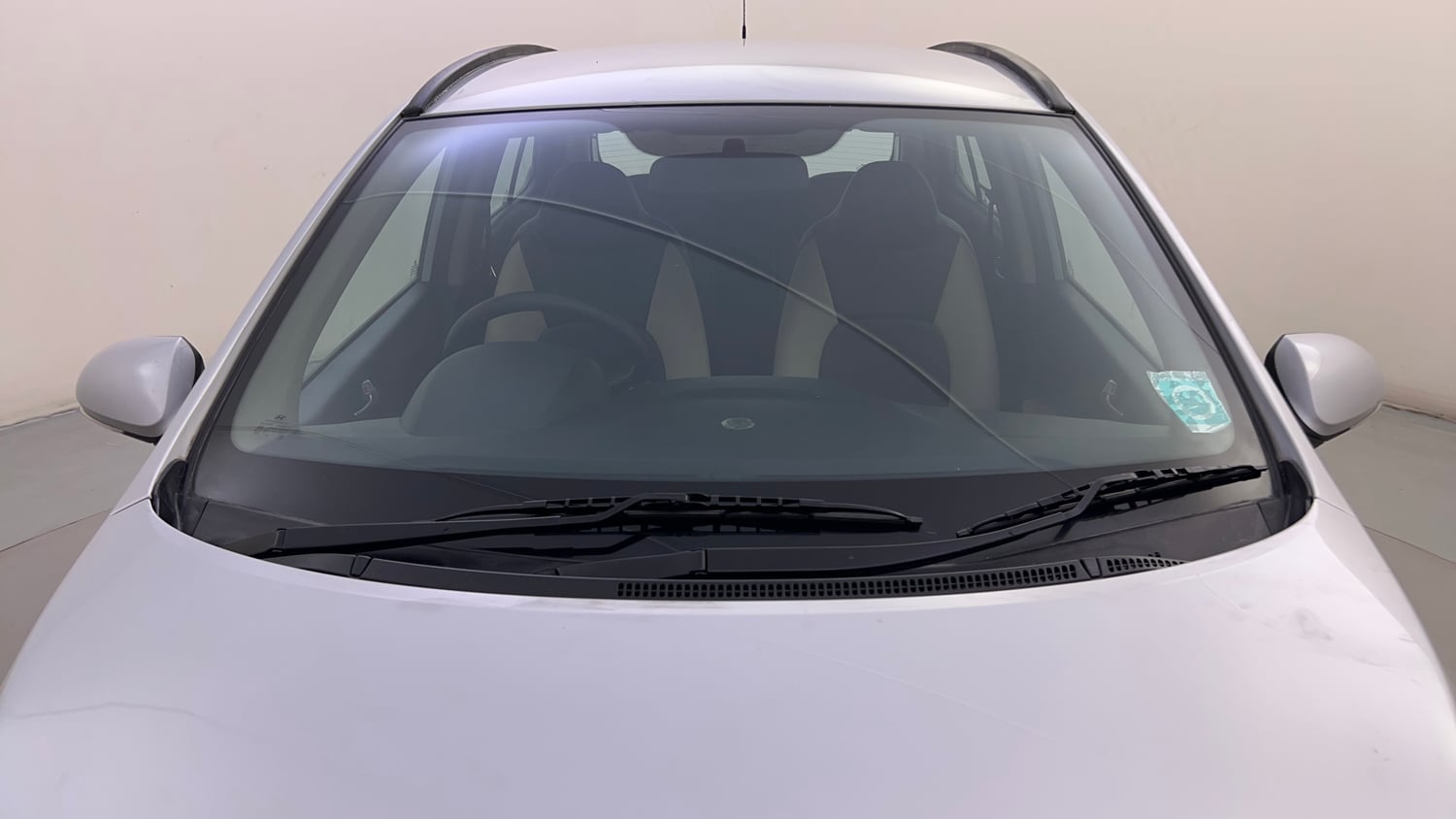 Used 2018 Hyundai Grand i10 Sportz AT 1.2 Kappa VTVT Petrol Automatic exterior FRONT WINDSHIELD VIEW