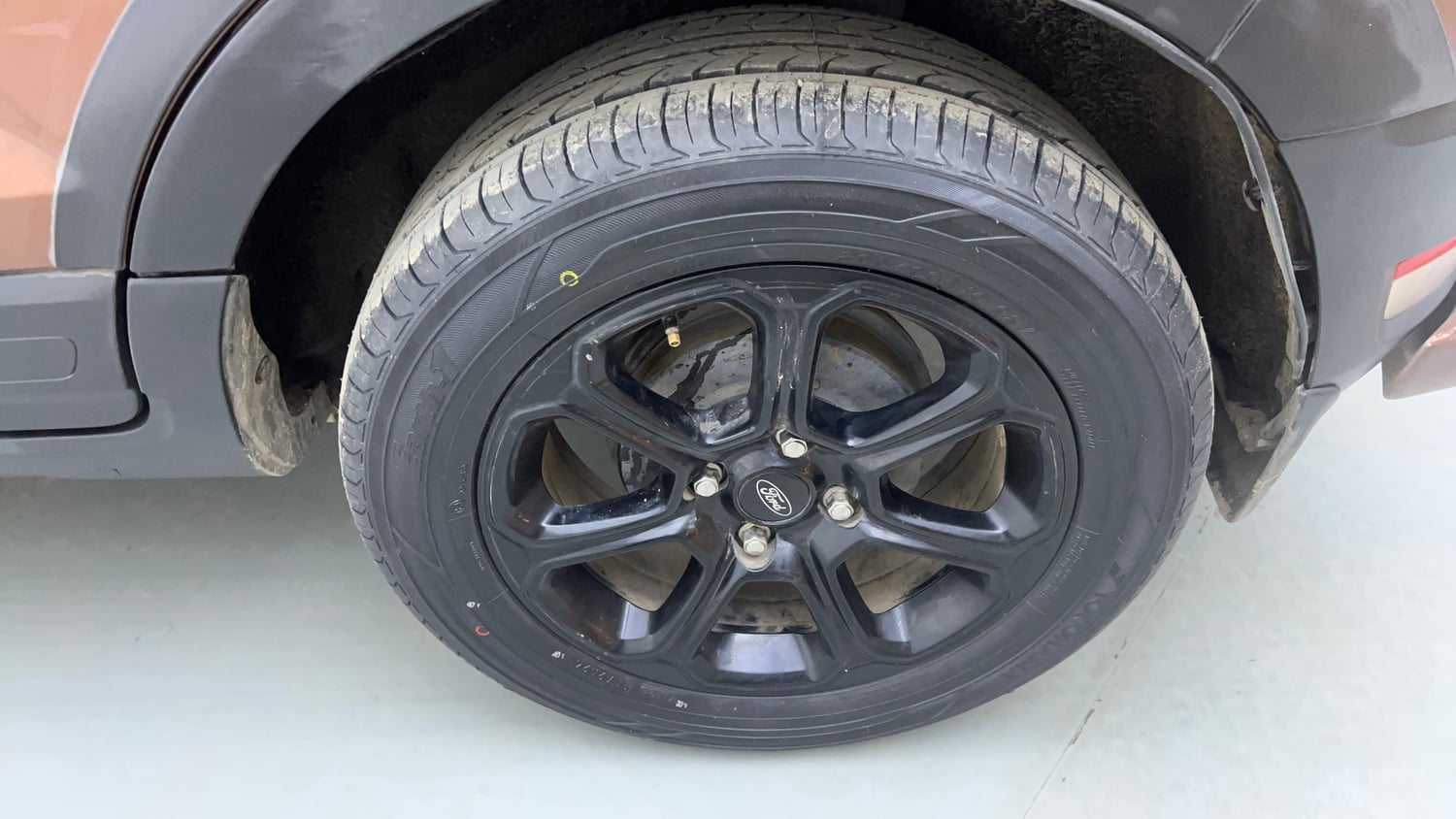 Used 2020 Ford EcoSport Thunder Edition Diesel Diesel Manual tyres LEFT REAR TYRE RIM VIEW