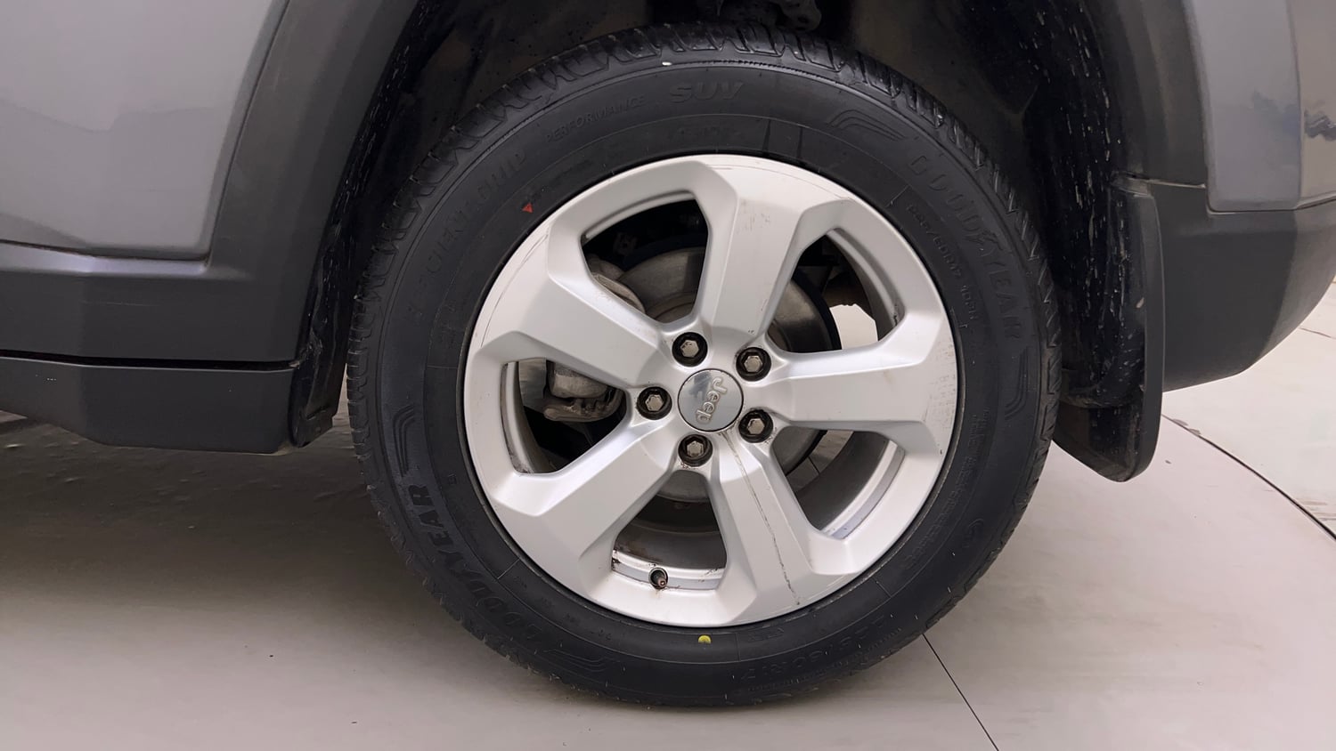 Used 2019 Jeep Compass Longitude (O) 1.4 Petrol AT Petrol Automatic tyres LEFT REAR TYRE RIM VIEW