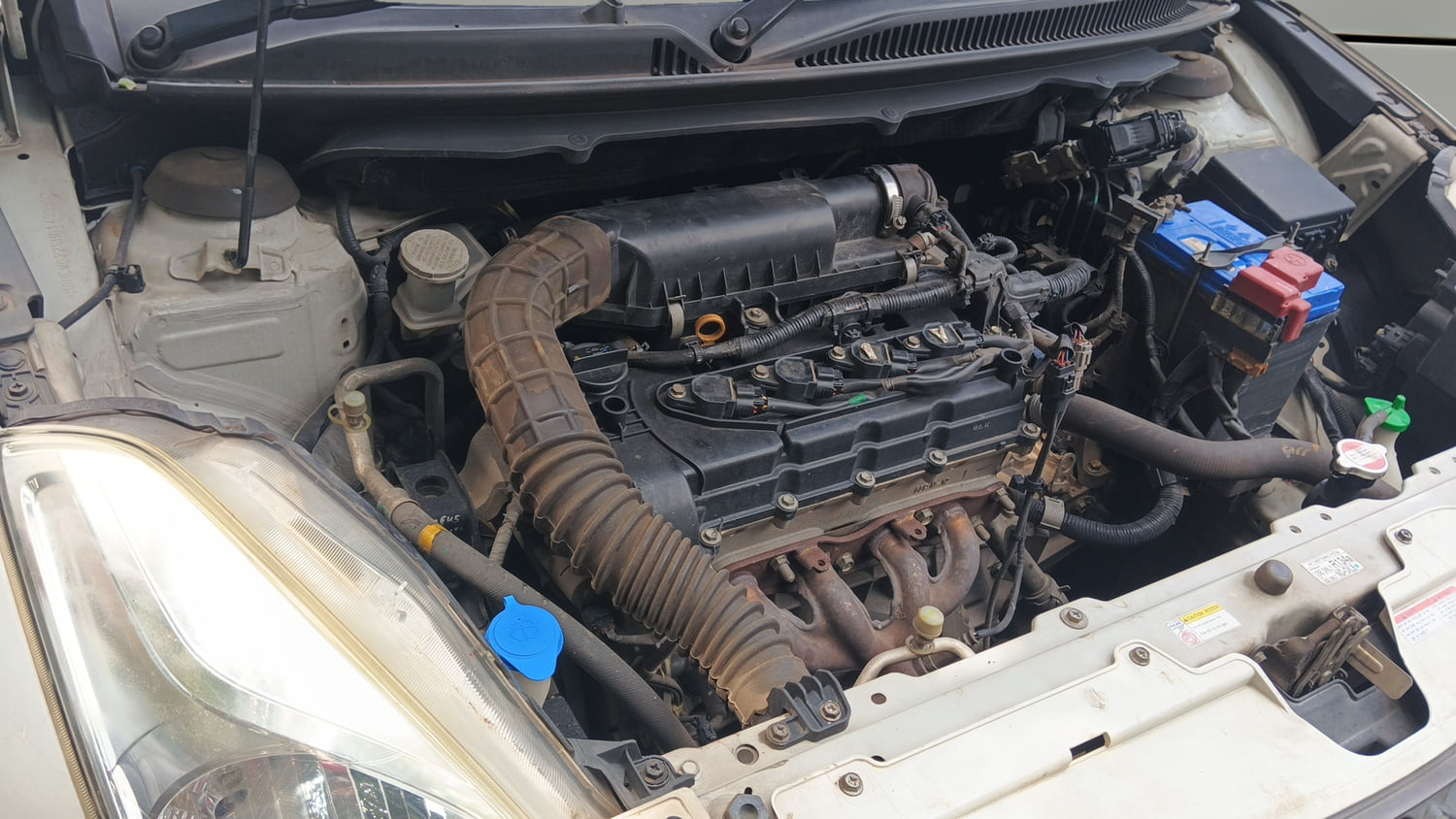 Used 2017 Maruti Suzuki Baleno Delta 1.2 Petrol Manual engine ENGINE RIGHT SIDE VIEW