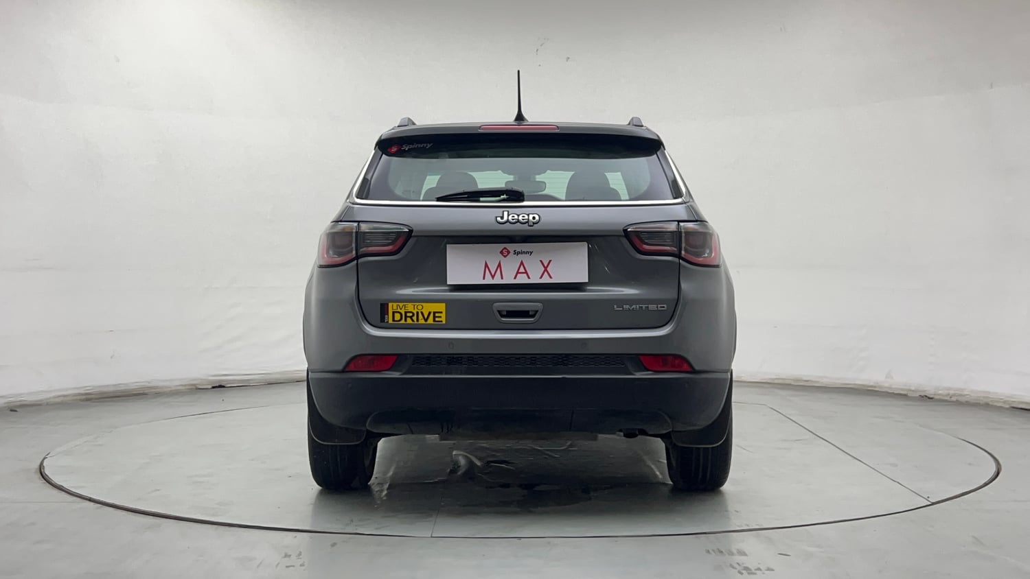 Used 2019 Jeep Compass Limited Plus Petrol AT Petrol Automatic exterior BACK VIEW
