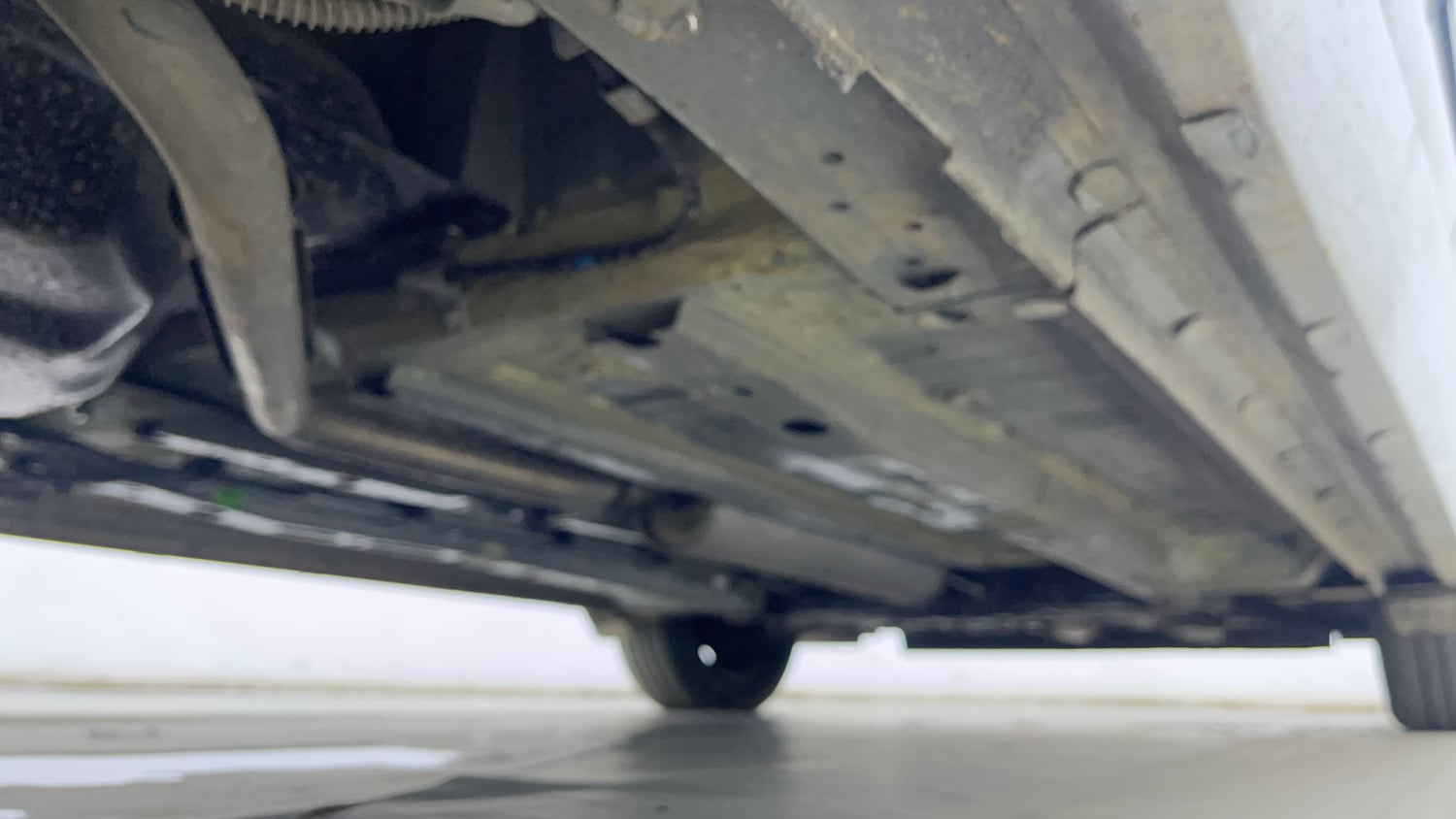 Used 2026 Tata Altroz Creative Petrol 5AMT Petrol Automatic extra REAR RIGHT UNDERBODY VIEW