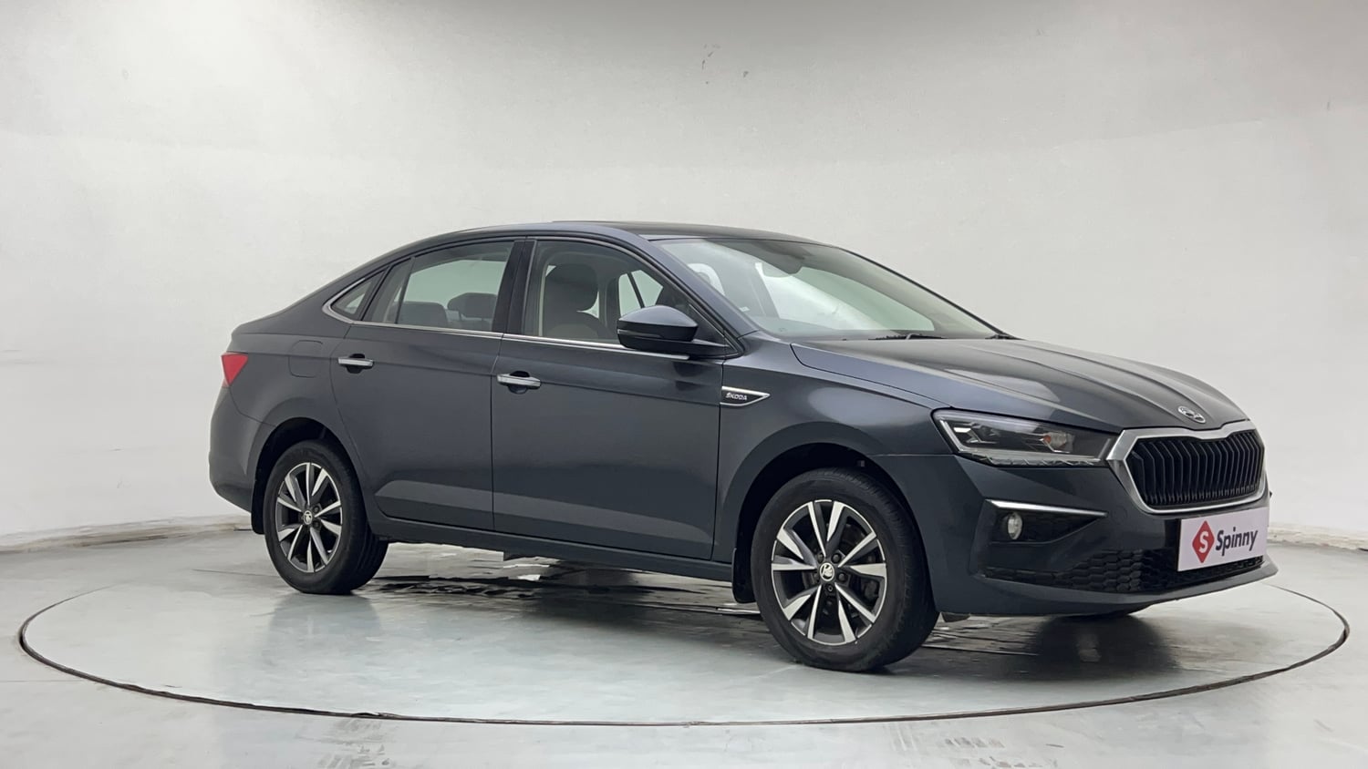Used 2022 Skoda Slavia Style 1.5L TSI DSG Petrol Automatic exterior RIGHT FRONT CORNER VIEW