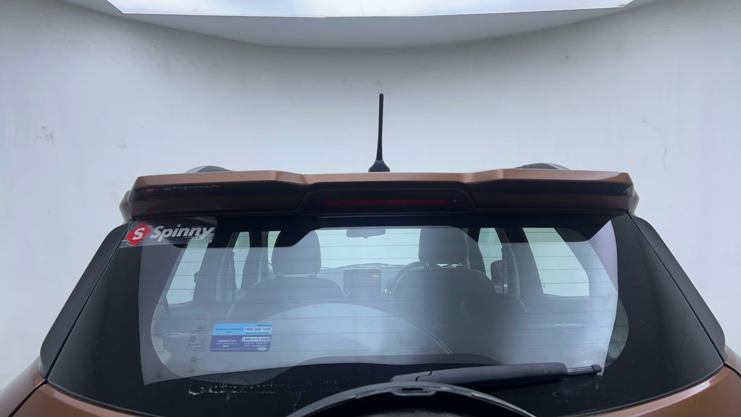 Used 2020 Ford EcoSport Thunder Edition Diesel Diesel Manual exterior BACK WINDSHIELD VIEW