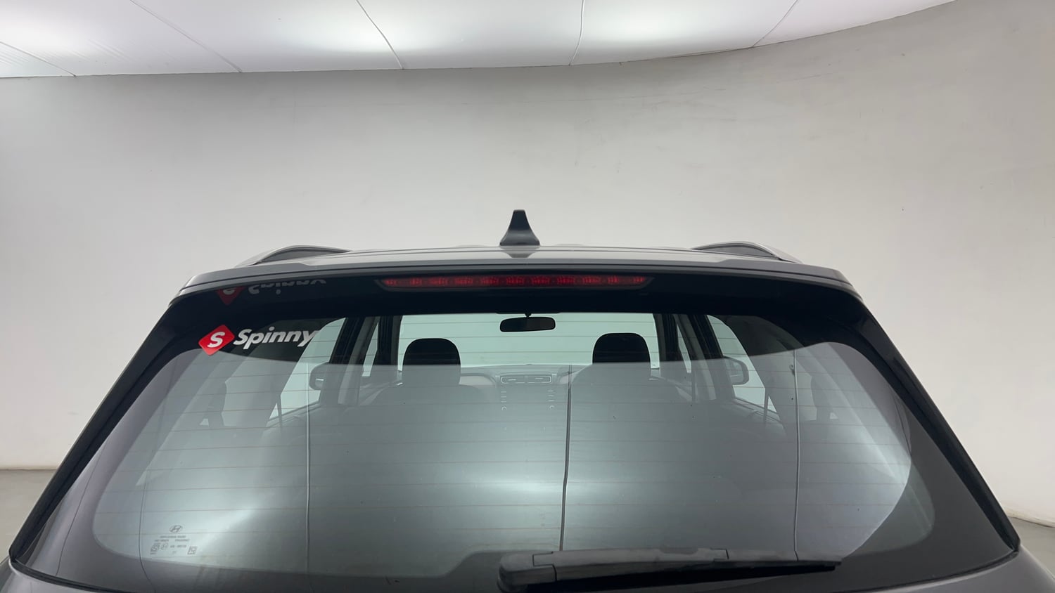 Used 2022 Hyundai Alcazar Prestige 7 STR 2.0 Petrol Petrol Manual exterior BACK WINDSHIELD VIEW