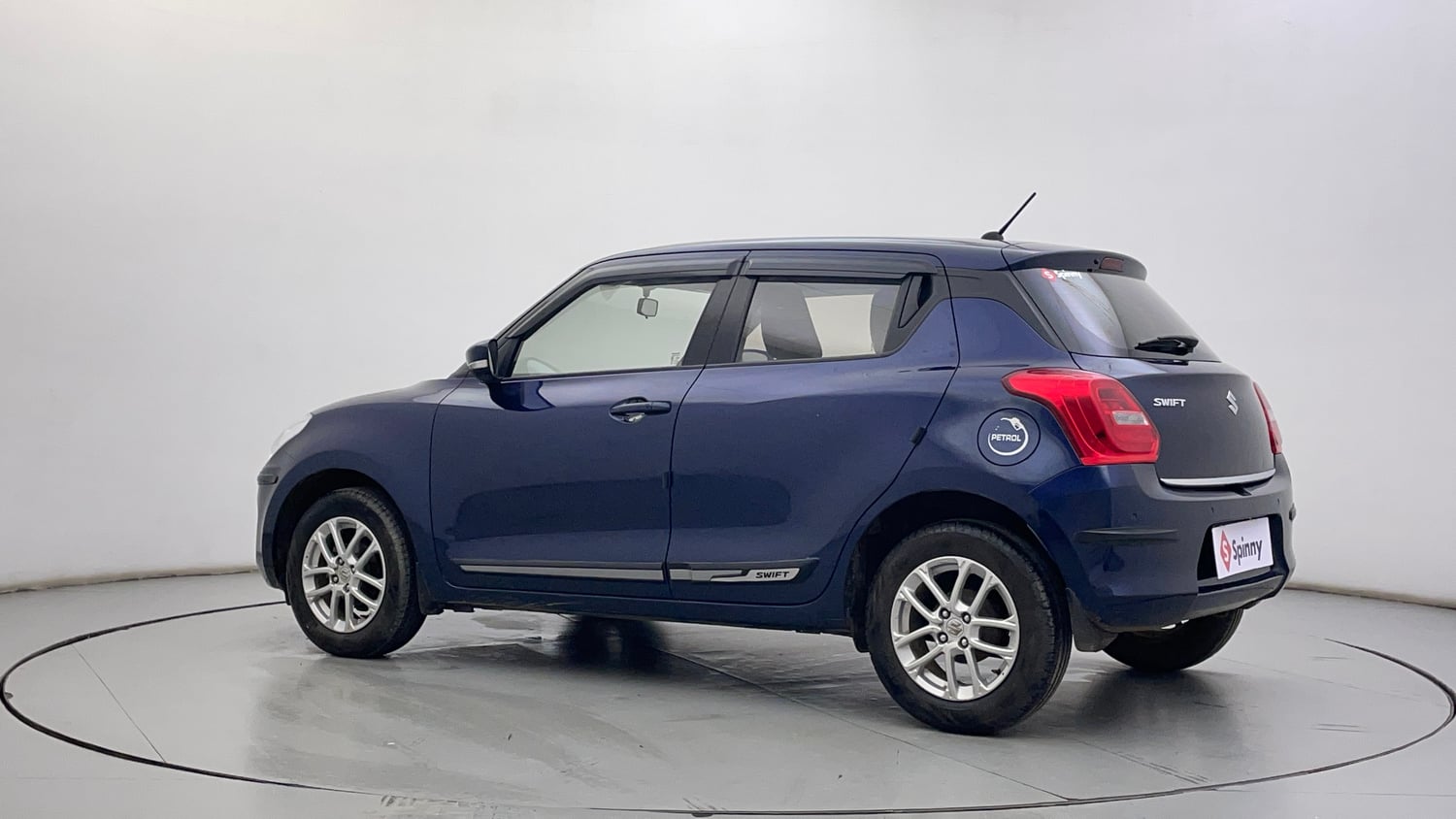 Used 2021 Maruti Suzuki Swift ZXi Petrol Manual exterior LEFT REAR CORNER VIEW