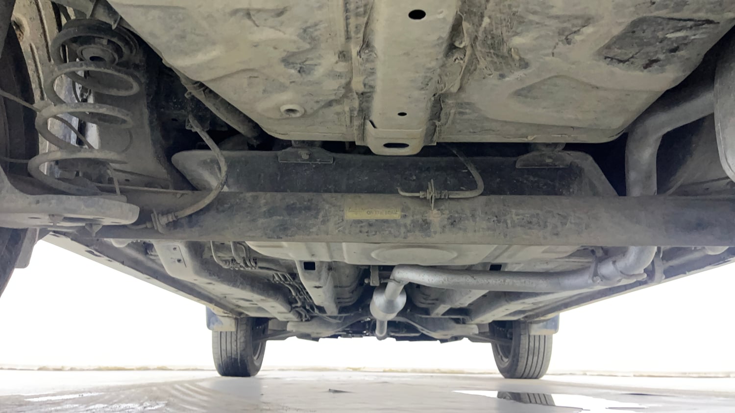 Used 2022 Tata Nexon XMA Petrol Automatic extra REAR UNDERBODY VIEW (TAKEN FROM REAR)