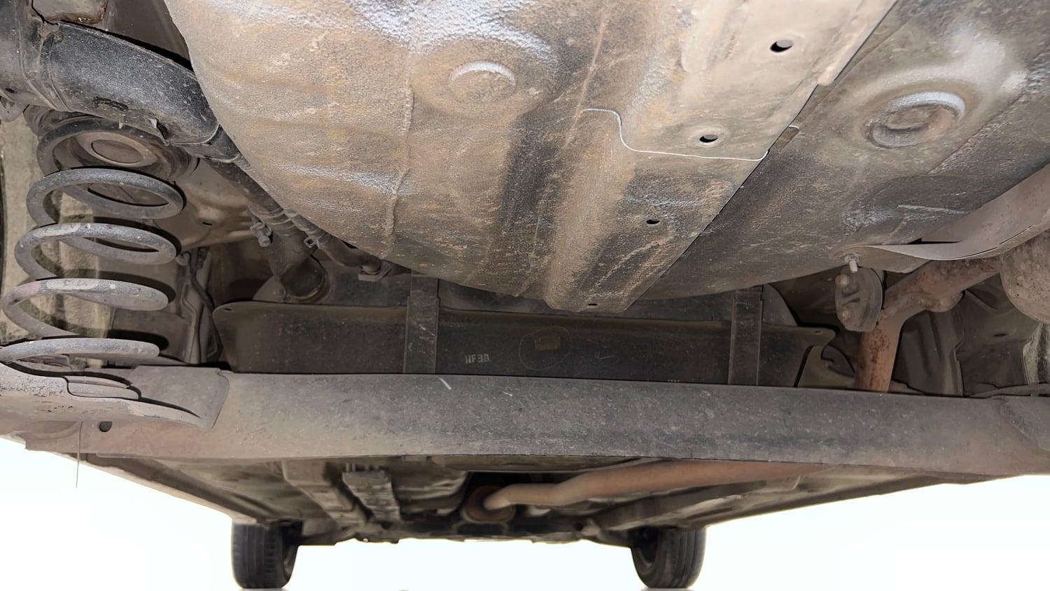 Used 2018 Hyundai Grand i10 Magna 1.2 Kappa VTVT Petrol Manual extra REAR UNDERBODY VIEW (TAKEN FROM REAR)