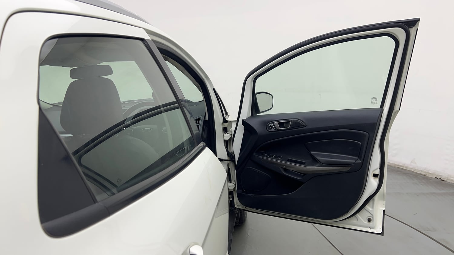Used 2019 Ford EcoSport Titanium 1.5L Ti-VCT Petrol Manual interior RIGHT FRONT DOOR OPEN VIEW