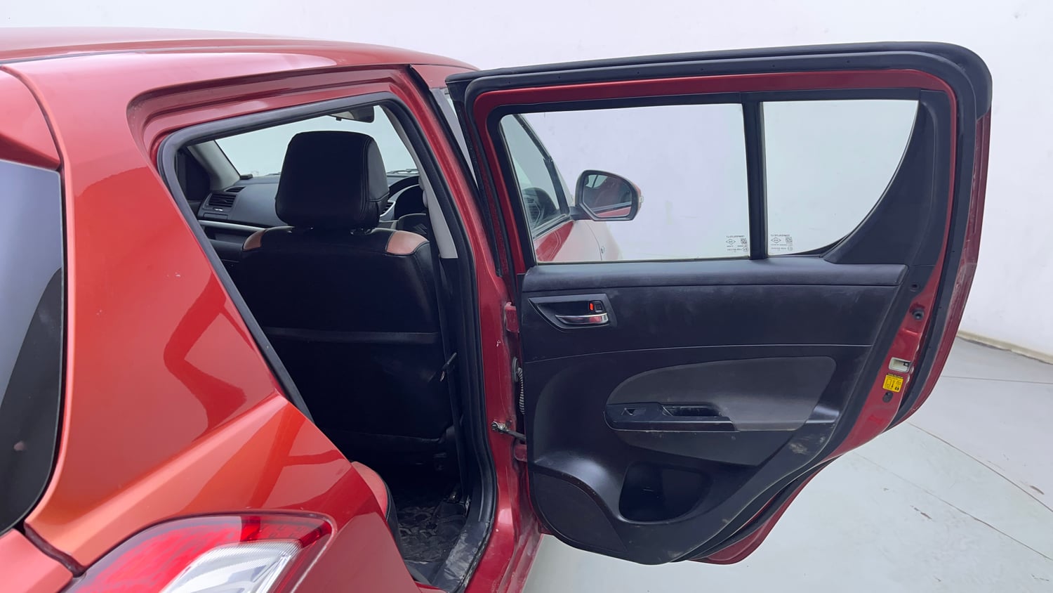 Used 2011 Maruti Suzuki Swift VXi Petrol Manual interior RIGHT REAR DOOR OPEN VIEW