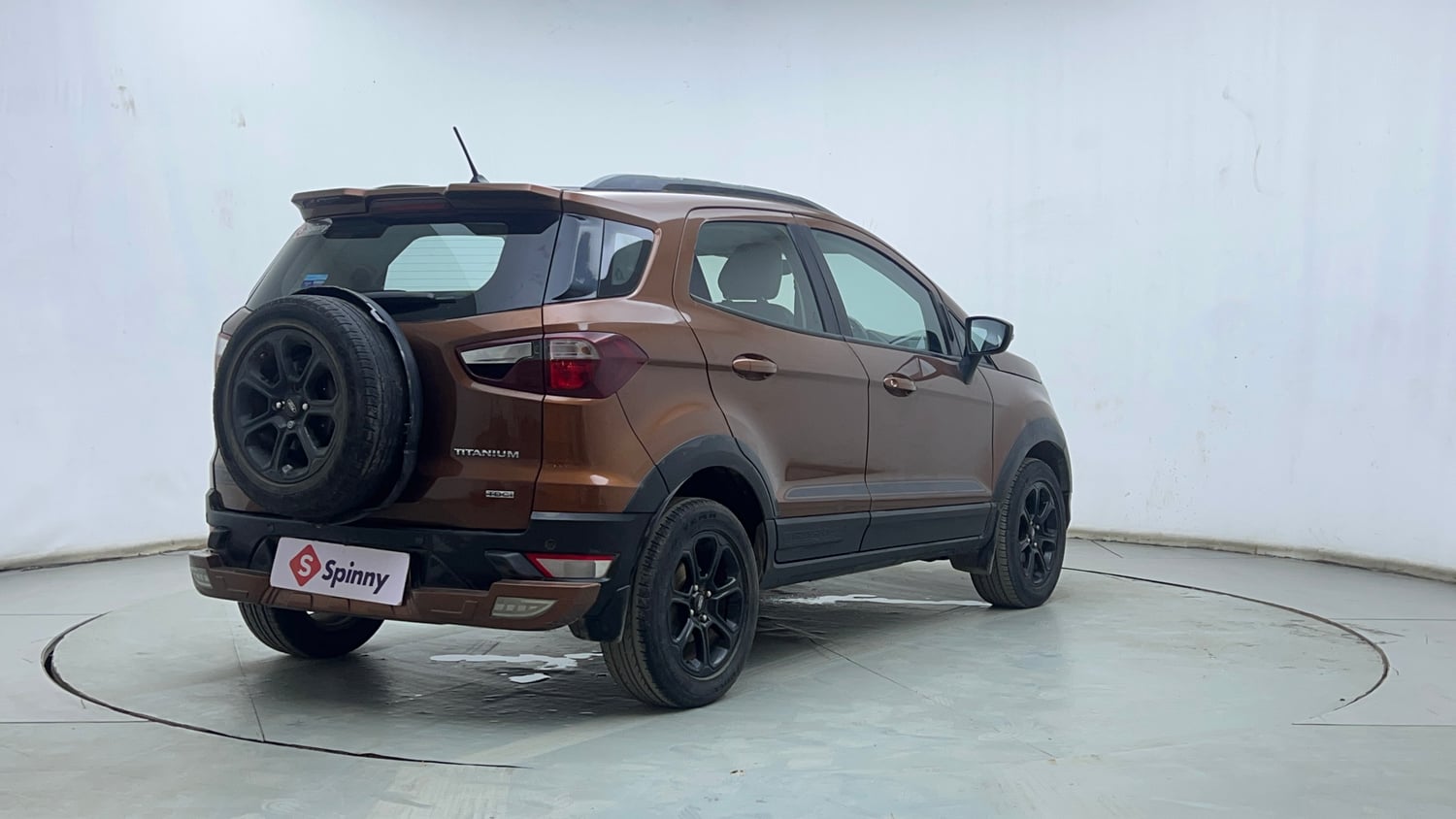 Used 2020 Ford EcoSport Thunder Edition Diesel Diesel Manual exterior RIGHT REAR CORNER VIEW