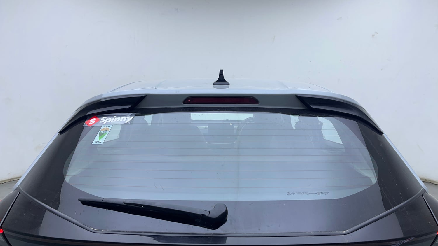 Used 2026 Tata Altroz Creative Petrol 5AMT Petrol Automatic exterior BACK WINDSHIELD VIEW