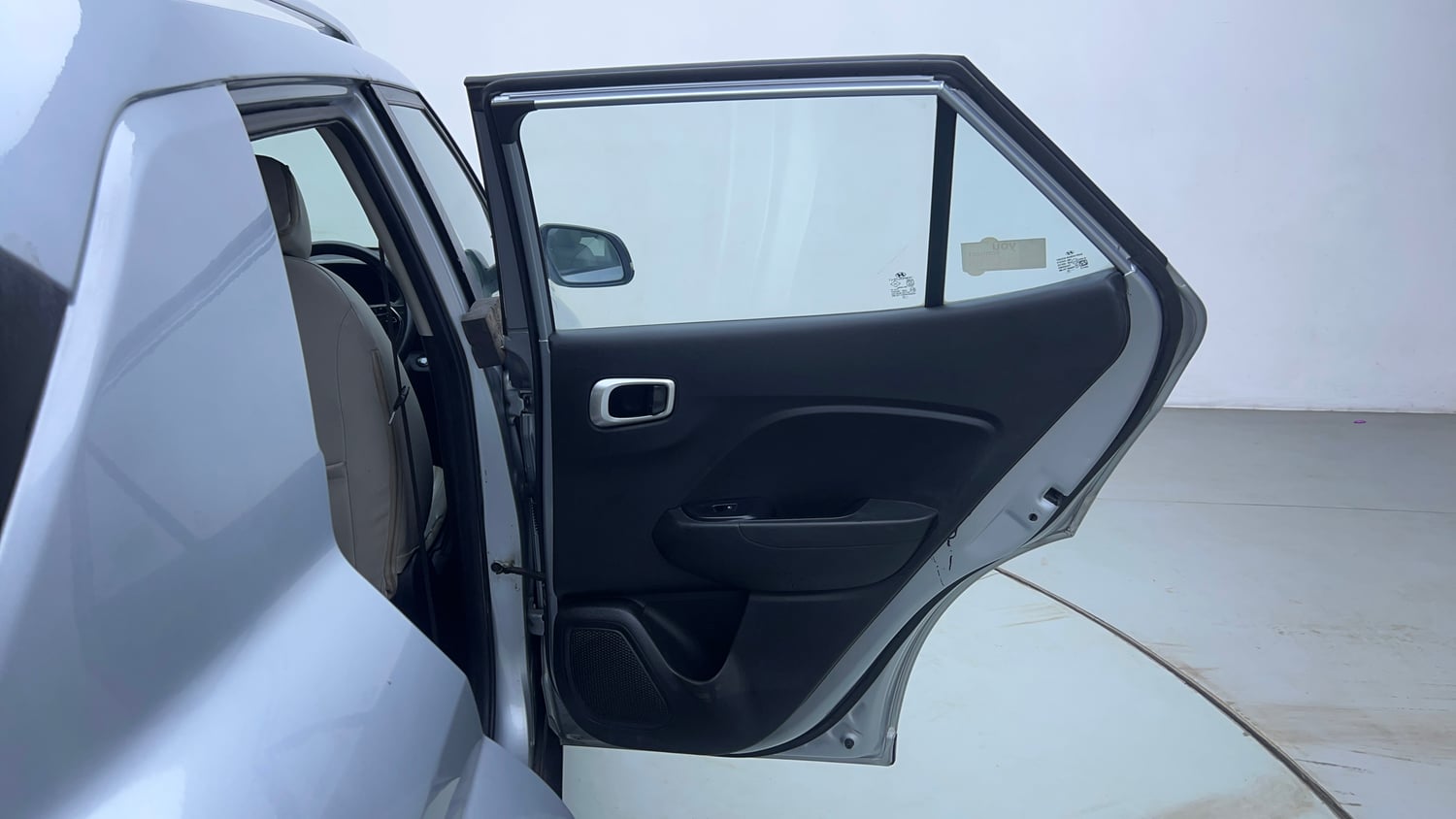 Used 2021 Hyundai Venue SX Plus 1.0 Turbo DCT Petrol Automatic interior RIGHT REAR DOOR OPEN VIEW