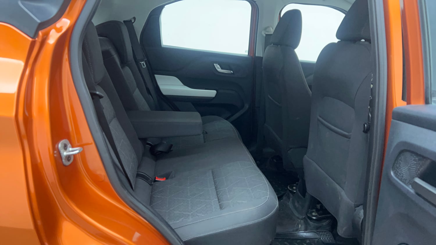Used 2023 Tata Punch Creative Dual Tone AMT Petrol Automatic interior RIGHT SIDE REAR DOOR CABIN VIEW