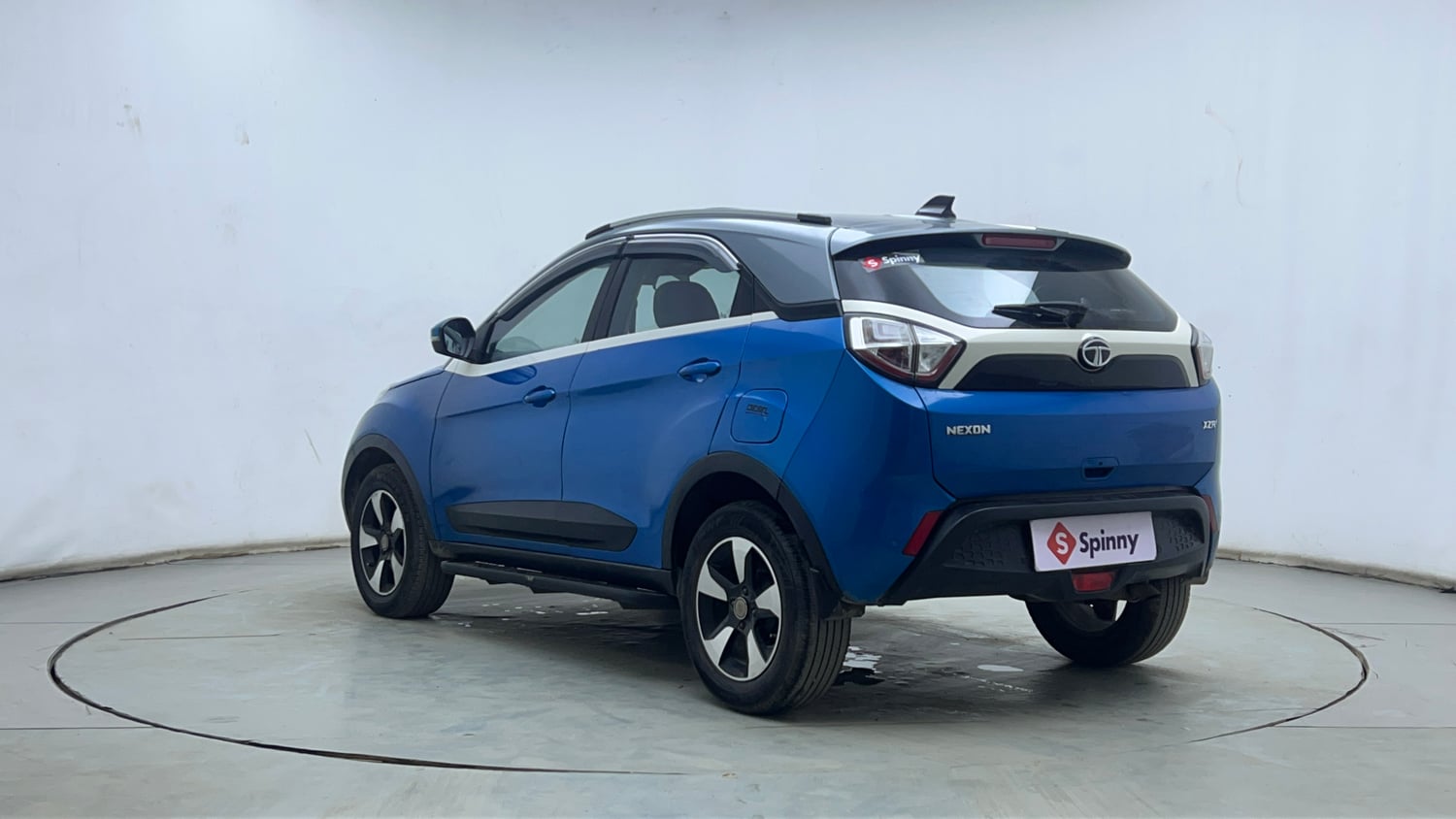 Used 2018 Tata Nexon XZA Plus Diesel Diesel Automatic exterior LEFT REAR CORNER VIEW
