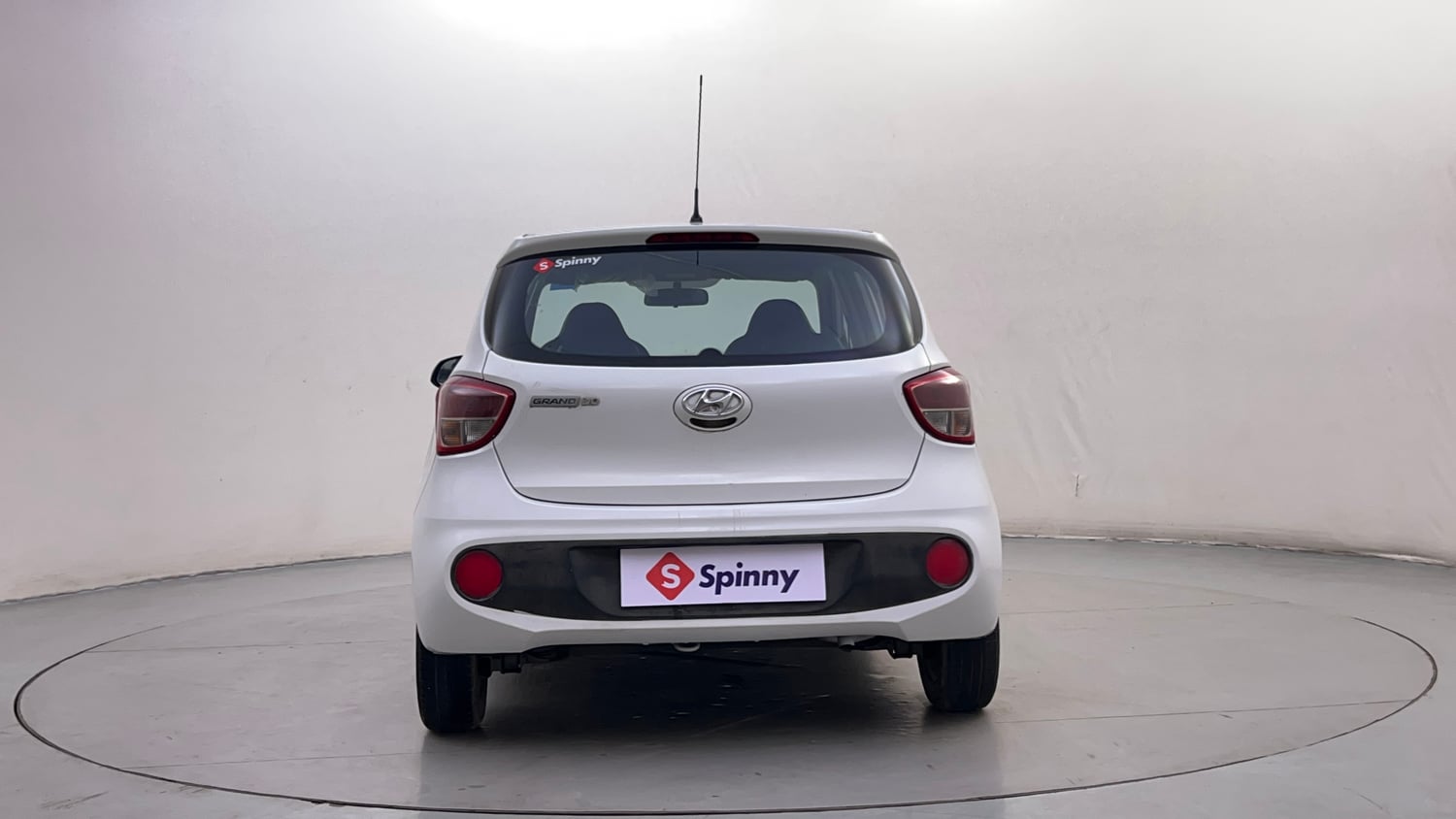 Used 2018 Hyundai Grand i10 Magna 1.2 Kappa VTVT Petrol Manual exterior BACK VIEW