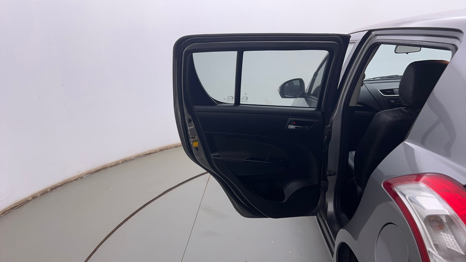 Used 2012 Maruti Suzuki Swift VXi Petrol Manual interior LEFT REAR DOOR OPEN VIEW