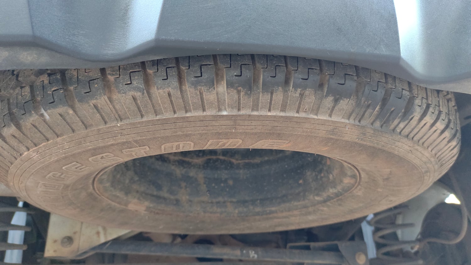 Used 2019 Tata Harrier XZ Diesel Manual tyres SPARE TYRE VIEW