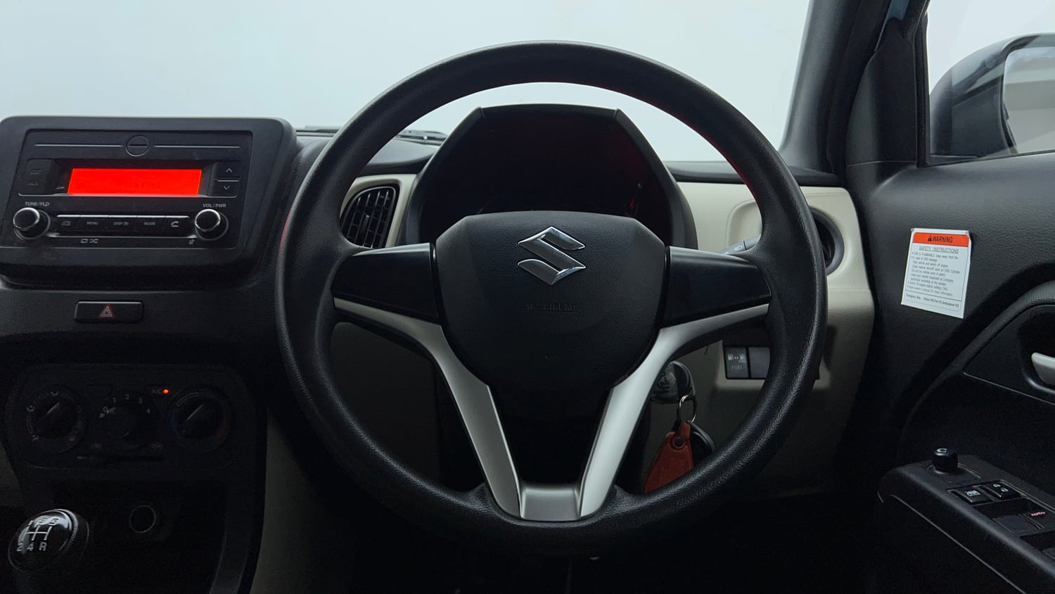 Used 2022 Maruti Suzuki Wagon R VXI 1.0 CNG Cng Manual interior STEERING VIEW