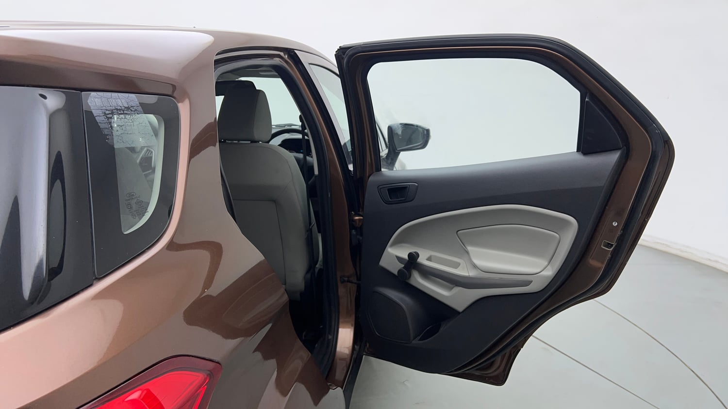 Used 2016 Ford EcoSport Ambiente 1.5L Ti-VCT Petrol Manual interior RIGHT REAR DOOR OPEN VIEW