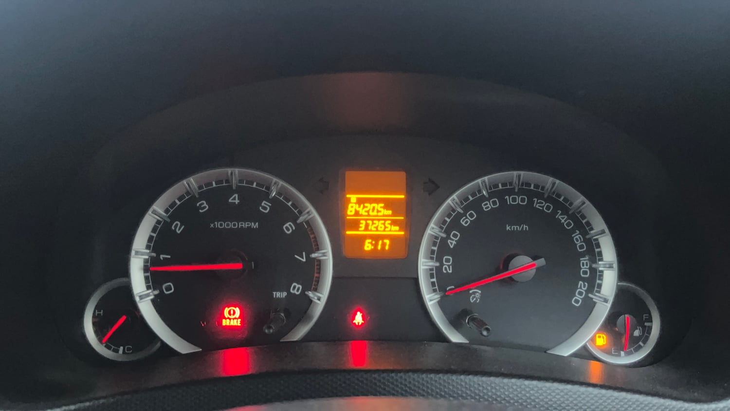 Used 2011 Maruti Suzuki Swift VXi Petrol Manual interior CLUSTERMETER VIEW