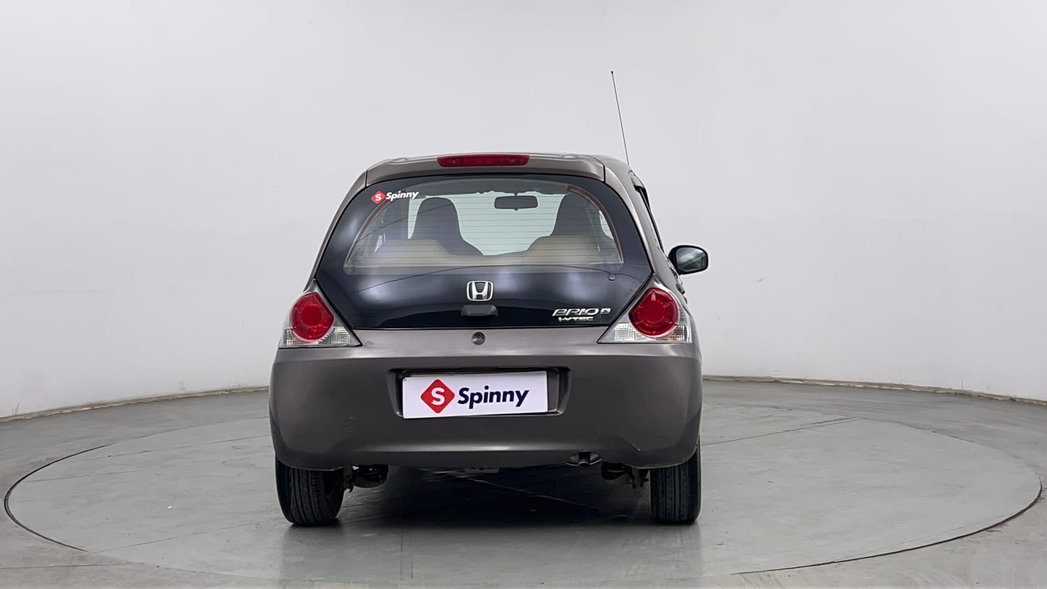 Used 2013 Honda Brio S MT Petrol Manual exterior BACK VIEW